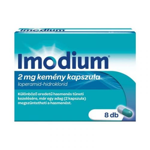 Imodium 2 mg kemény kapszula 8x