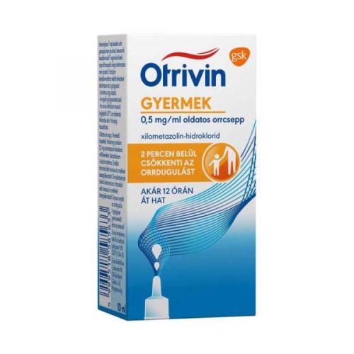 Otrivin gyermek 0,5 mg/ml oldatos orrcsepp (0,05%) 10ml