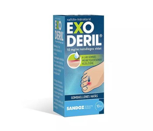 Exoderil 10 mg/ml külsőleges oldat	10ml