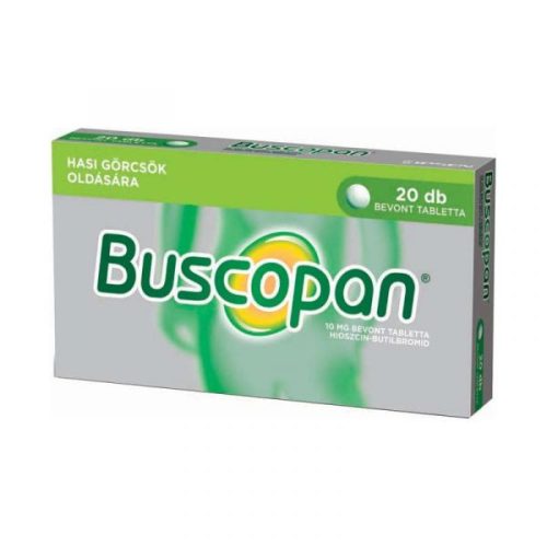 Buscopan 10 mg bevont tabletta 20x