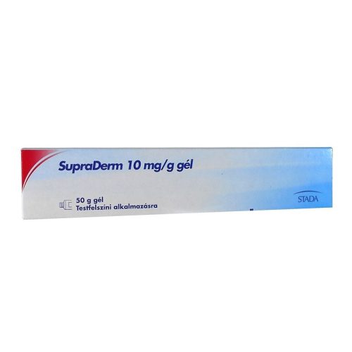 SupraDerm 10 mg/g gél 50g