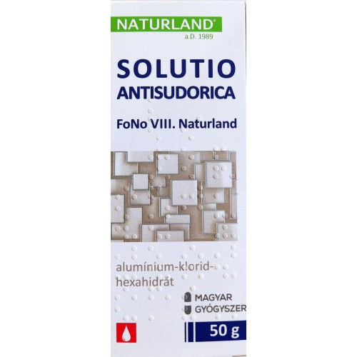Solutio antisudorica FoNo VIII. Naturland 50g