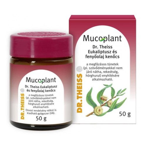 Mucoplant Dr. Theiss Eukaliptusz és fenyőolaj kenőcs 50g