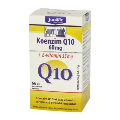 JutaVit Koenzim Q10 60 mg kapszula 60x+6x