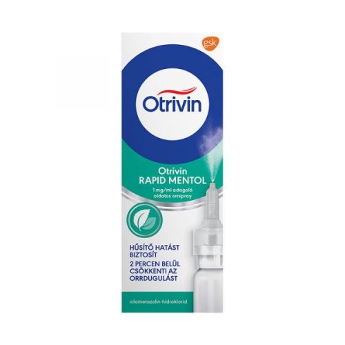 Otrivin Rapid menthol 1mg/ml adagoló old. orrspray 10ml