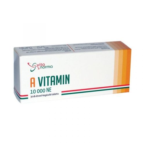 Vitanorma A-vitamin 10000 NE tabletta 30x