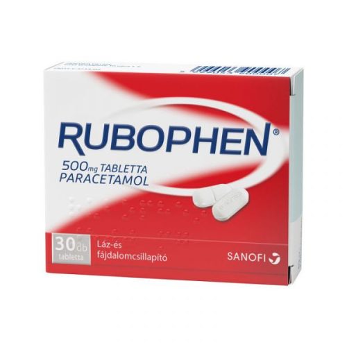 Rubophen 500 mg tabletta	30x