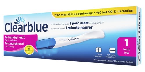 Clearblue Plus/Gyors eredmény Terhességi teszt	1x