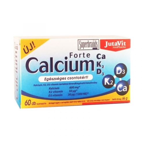 JutaVit Calcium Forte D3 K2 filmtabletta 60x
