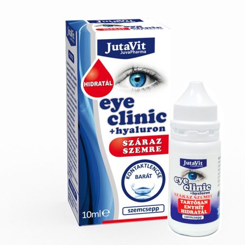 JutaVit Eyeclinic szemcsepp száraz szemre 10ml