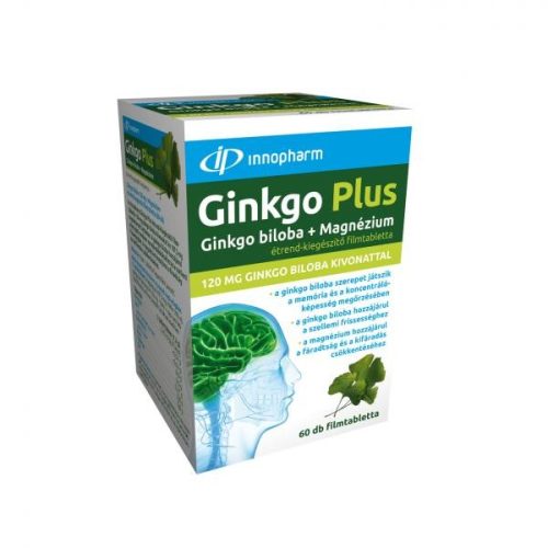 VitaPlus Ginkgo Plus 120mg filmtabletta 60x