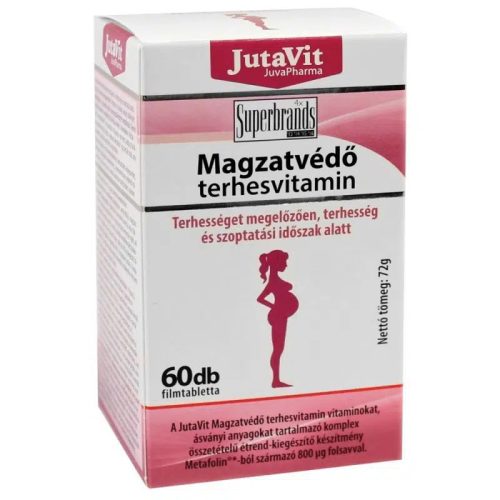 JutaVit Magzatvédő terhesvitamin tabletta 60x