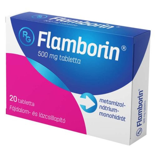 Flamborin 500 mg tabletta	20x 