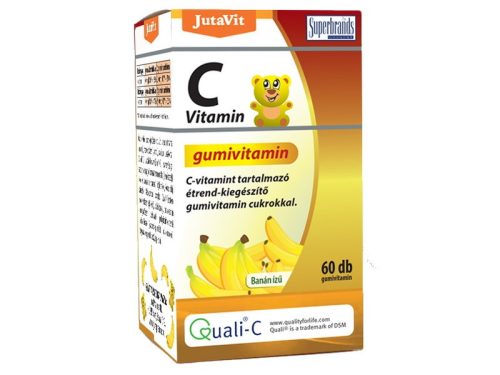 JutaVit C-vitamin gumivitamin banán ízű 60x