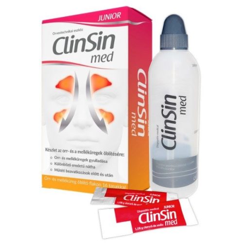 ClinSin med Junior orr-és melléküregöblítő készlet 1x