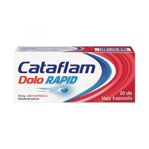Cataflam Dolo Rapid 25 mg lágy kapszula 20x