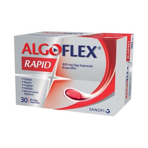 Algoflex Rapid 400 mg lágy kapszula 30x 