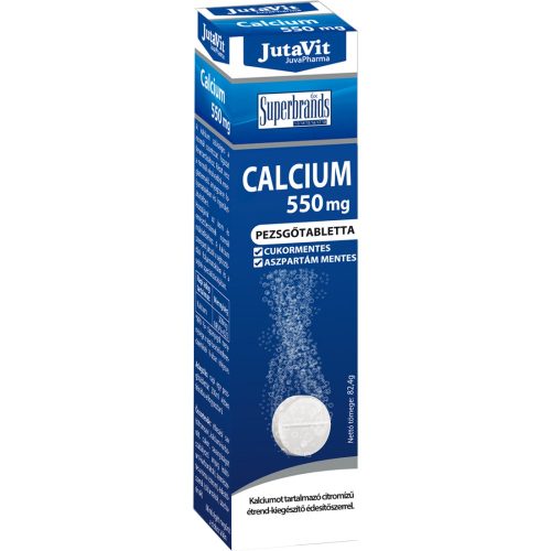 JutaVit Calcium 550 mg pezsgőtabletta citrom 16x