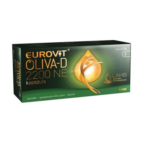 Eurovit Oliva-D 2200NE kapszula 30x