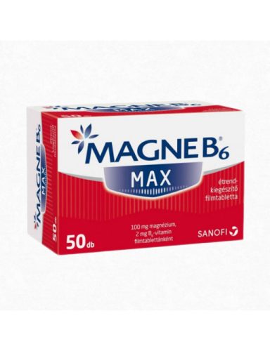 Magne B6 Max étrendkiegészítő filmtabletta 50x