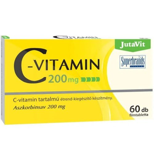 JutaVit C-vitamin 200mg tabletta 60x