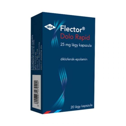 Flector Dolo Rapid 25 mg lágy kapszula	20x