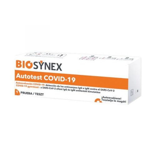 Biosynex Autotest Covid-19 gyorsteszt 1x
