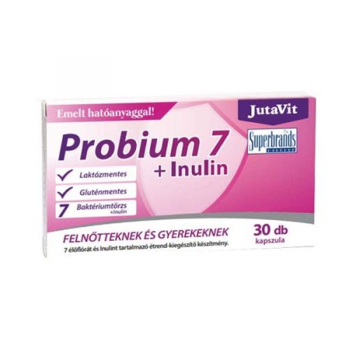 JutaVit Probium 7 + Inulin kapszula 30x