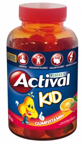 Actival Kid gumivitamin cukormentes 50x