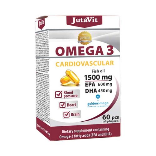JutaVit Cardiovascular Omega-3 1500 mg kapszula 60x