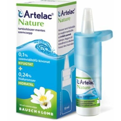 Artelac Nature tartósítószer mentes szemcsepp 10ml