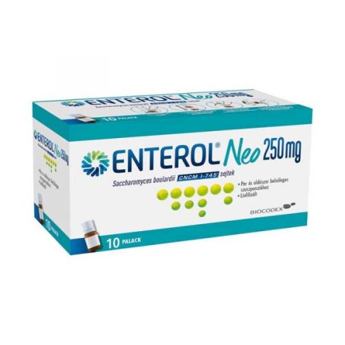 Enterol Neo 250 mg por és oldószer belsőleges szuszpenzióhoz 10x