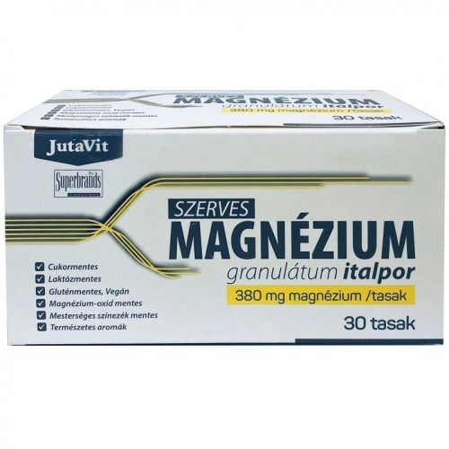 JutaVit Szerves Magnézium 380 mg granulátum italpor	30x