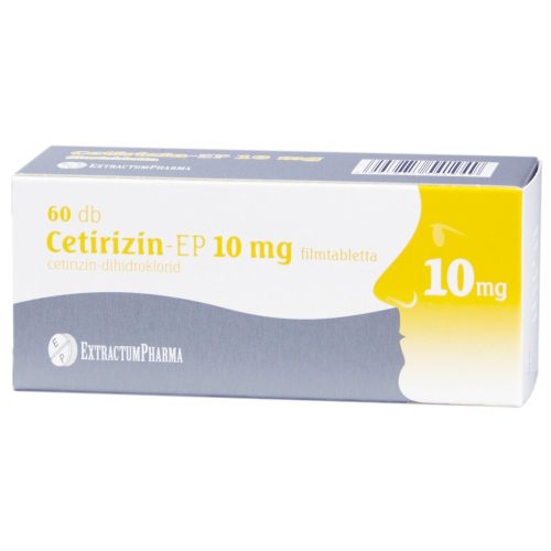 Cetirizin-EP 10 mg filmtabletta 60x