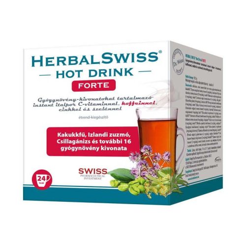Herbal Swiss Hot Drink Forte instant italpor+ C-vitamin 24x
