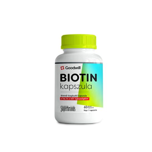 Goodwill Biotin étrendkiegészítő kapszula 60x