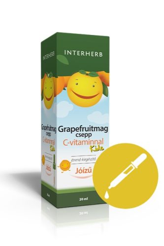 INTERHERB Kids grapefruitmag csepp C-vitaminnal 20ml