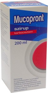Mucopront 50 mg/g szirup 200ml