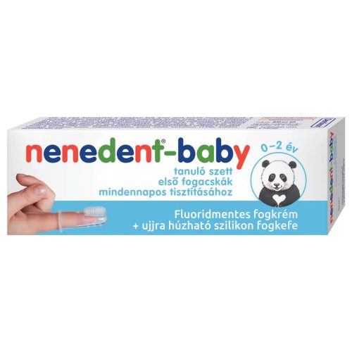 Nenedent-baby tanulószett fogkrém+fogkefe 20ml
