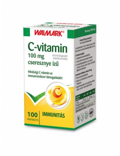 Walmark C-vitamin 100 mg cseresznye rágótabletta 100x