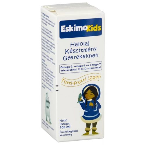 Eskimo Kids halolaj tutti-frutti ízben 105ml
