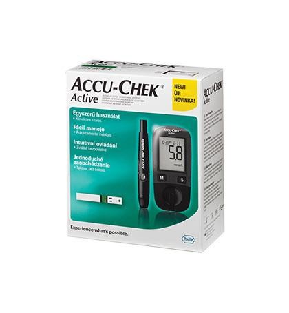AccuChek Active KIT vércukorszintmérő készlet 1x