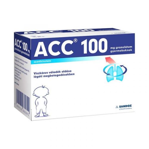 ACC 100 mg granulátum gyermekeknek	30x3g